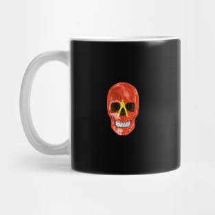 Vietnam Flag Skull - Gift for Vietnamese With Roots From Vietnam Mug